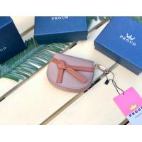 ราคา กระเป๋าใส่บัตรหนังแท้ กระเป๋าใส่บัตร หลายช่องใช้งาน กระเป๋าตังค์ใบสั้น แบรนด์พราว (15543172505)