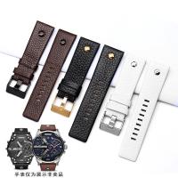 ราคา New Fashion Leather Watchband with rivet Watch Strap Belt Bracelet for diesel DZ7313 DZ7333 7322 7257 4318 7348 7334 Replacement (11193630483)