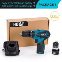 ราคา 12V 32N M ชุดสว่านไร้สายมินิสามฟังก์ชั่นความเร็วคู่สว่านไฟฟ้าไขควงไร้สายเครื่องมือไฟฟ้าสำหรับแบตเตอรี่ Makita 12V (17397433347)