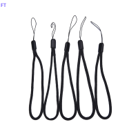 ราคา FT 5x สายรัดข้อมือไนลอนสีดำ lanyard สำหรับโทรศัพท์มือถือ iPod USB MP3 MP4 (20820017976)