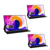 ราคา 14 0 Inch HD Portable Monitor 1920X1200 FREE SYNC Type C Compatible Gaming Monitor for SWITCH PC Camera (20666508762)