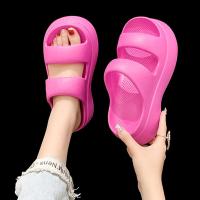 ราคา KDAShop NEW รองเท้าแตะลำลองสำหรับสุภาพสตรี รองเท้าแตะเสริมส้นพื้นนิ่ม รองเท้าแตะผู้หญิงเสริมส้นพื้นสูงใส่แล้วดูดีใส่แล้วดูมั่นใจ สีสันสดใจเลือกใส่เลือกซื้อได้ตามต้องการ (20170518051)