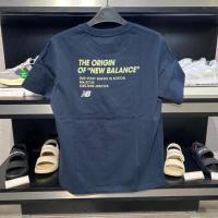 ราคา ส่งของ NEW BALANCE เสื้อยืดแขนสั้นลําลอง ผ้าฝ้าย ทรงหลวม พิมพ์ลายสโลแกน BALANCE NB สําหรับผู้ชาย และผู้หญิง (19692383708)