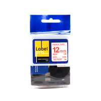 ราคา Brother เทปพิมพ์ อักษร ฉลาก เทียบเท่า Label Pro Tz2 FA3R 12 มม สำหรับรีดติดผ้า อักษรแดงบนพื้นขาว by Office Link (13995868360)