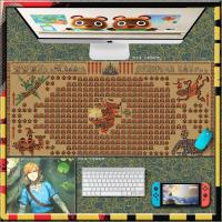 ราคา Zelda Legend Mouse Pad แผ่นรองเม้าส์ล็อคคีย์บอร์ดขนาดใหญ่พิเศษ (20822728710)
