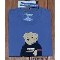 ราคา S 5XL เสื้อยืด Beverly Hills Polo Club เสื้อยืดคอกลมแขนสั้น Clic Bear (20791911067)