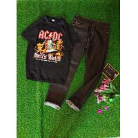 ราคา เสื้อชุดเสื้อยืด กางเกงยีนส์ขายาว เสื้อยืดสีสุดเท่ๆ ผู้ชาย ผู้หญิง (15917878750)