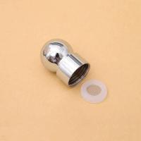 ราคา 1PC Shower Head Top Spray Connect Joint Stainless steel Universal Rotation Ball Joint with washer Bathroom Sprinkler Accessories (20071649604)