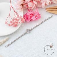 ราคา พร้อมส่ง สร้อยข้อมือเพชร สร้อยข้อมือเพชรรอบ งานเพชรCZ งานเจ้าสาว ใส่ออกงาน งานสวย (19455043634)