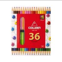 ราคา สีไม้ COLLEEN แท้100 พร้อมส่ง สีไม้คลอลีน 1224366072 สี (17818778187)