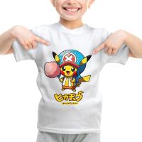 ราคา เสื้อยืดแขนสั้นสำหรับเด็กเสื้อลายโปเกมอนใส่ได้ทั้งเด็กผู้ชายและเด็กผู้หญิงเสื้อยืดเล่นเกม (14395029313)