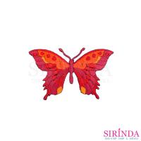 ราคา ตัวรีดการ์ตูนผีเสื้อ ตัวรีดติดเสื้อ อาร์มปักตกแต่ง DIY EMBROIDERY PATCH 00080451 (20838382087)