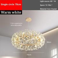 ราคา ห้องรับประทานอาหารสำหรับห้องนั่งเล่นโคมไฟระย้าสไตล์โมเดิร์นไฟ Led โคมระย้าแท่งตกแต่งคาเฟ่ไฟคริสตัลห้องนอนที่ทันสมัย (18331003830)