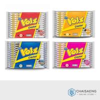 ราคา ห้ามพลาด Voiz Crackers วอยซ์ แครกเกอร์สอดไส้ครีม รสช็อกโกแลต สตรอเบอร์รี่ นม ครีมมี่บัตเตอร์ 28 กรัม x 12 ซอง RT1 13108 ไม่มีได้ไม่แน้ว (15935600269)