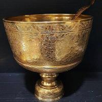 ราคา ขันพาน 9 นิ้วตอกลาย รุ่นพิเศษ ก้นขันคลาสสิค 9 นิ้วพร้อมทัพพี (15918420521)