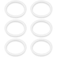 ราคา 6 Pack Rubber Gaskets Replacement Seal White O Ring for Ninja Juicer Blender Cups Replacement Parts Seals BL770 (15808986167)