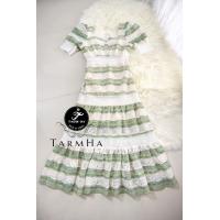 ราคา พร้อมส่ง S 6XL เดรสลูกไม้ ฉลุ แขนตุ๊กตา มี2สี ชุดทำบุญ งานหมั้น งานบวช ถ่ายพรี เดรสสาวอวบ ไปงานแต่ง ชุดขาว สุภาพ ไปวัด เดรสยาว งานป้าย (21040386656)