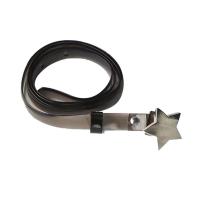 ราคา AZDH ลำลองแบบสบายๆ ง่ายๆ ชุดเดรส พลาสติกทำจากพลาสติก สำหรับผู้หญิง อุปกรณ์เสริมเสื้อผ้า หัวเข็มขัดอัลลอยด์ สายคาดเอว เข็มขัดรัดเอว เข็มขัดโปร่งใส เข็มขัดกางเกงยีนส์ เข็มขัดหัวเข็มขัดรูปดาว (2055237906