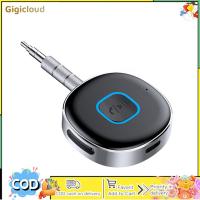 ราคา J33 Bluetooth compatible Audio Receiver Car Hands free Call Headphone Amplifier Aux Jack Wireless Adapter (21190006755)