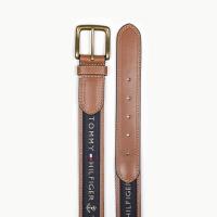 ราคา Tommy Hilfiger American Tommy Hilfiger สายรัดหัวเข็มขัดแบบลำลองของผู้ชาย Tommy เข็มขัดหนังแท้คลาสสิก (20730963550)