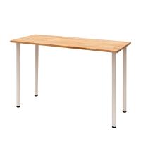 ราคา โต๊ะคอมพิวเตอร์ โต๊ะทำงาน โต๊ะออฟฟิศ หนา 2cm กว้าง 70cm ยาว 110 160cm ไม้พาราแท้ พร้อมขา IKEA โดนน้ำได้ไม่พอง (20607382920)