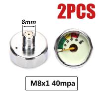 ราคา พร้อมสต็อก2ชิ้นมิเตอร์วัด PCP นิวเมติกปั๊มลมส่องสว่างมินิ Manometer วัด5mpa 10mpa 20mpa 30map 35mpa 40mpa M8X1 M10x1กระทู้สำหรับ Regulator วาล์วชิ้นส่วน (15011441988)