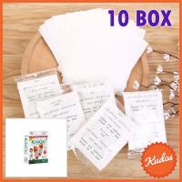 ราคา KUDOSTH 10 กล่อง สีขาว แผ่นแปะเท้า Cleansing Detox Foot Pads Kinoki แผ่นแปะเท้าสมุนไพรจีน (12508712274)