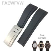 ราคา สายนาฬิกาซิลิโคนยางของแท้ 19มม 20มม 21มม สายรัดนาฬิกานุ่มเหมาะสำหรับ Rolex Submariner Daytona GMT OYSTERFLEX Seiko Omega (20015948070)