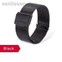 ราคา 2023ต้นฉบับสำหรับ DW สายนาฬิกาสายเหล็ก Milan สายข้อมือโลหะ Daniel Wellington 12 13 14 17 18 20 22มม สายรัดนาฬิกาผู้หญิงผู้ชาย (19880516189)