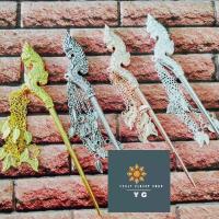 ราคา ปิ่นปักผม พญานาคราช สีเงินขาว สีรมดำ สีทอง และสีนาค เครืองประดับไทย (10273717864)