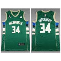 ราคา 2023 New Season Mens Milwaukee Bucks Jersey 2023NBA 34 Giannis Antetokounmpo Purple Basketball Jersey (19776626307)