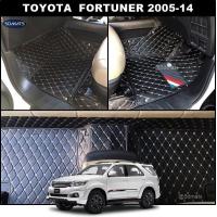 ราคา พรมปูพื้นรถยนต์6D TOYOTA FORTUNER 2005 14 พรม6D QX สวยงาม เข้ารูป ปูเต็มคัน 7ชิ้น (5820304478)