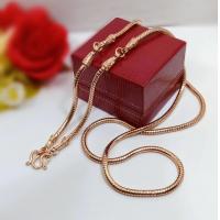 ราคา สร้อยคอนาก3ห่วง สร้อยคอเศษนากแท้น้ำหนัก1บาท (12974494752)