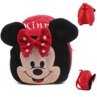 ราคา 2021 NEW Disney marvel Avengers spiderman KT mickey mouse Minnie Winnie the Pooh stitch Plush backpack Kids baby school bag (20159134605)