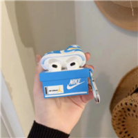 ราคา Nik Adid Jor Dans AJ รองเท้าผ้าใบปีศาจขนาดใหญ่ Apple สร้างสรรค์ AirPods Pro 1 2 3รุ่นฝาครอบป้องกันชุดหูฟังไร้สายบลูทูธเหมาะ0000 (19210038188)