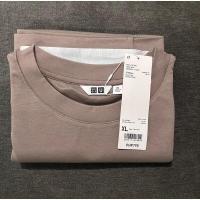 ราคา เสื้อยืดโอเวอร์ไซส์สำหรับผู้ชายเสื้อเชิ้ตทรงโคร่ง Uniqlo Airism เสื้อยืดเสื้อยืดคอกลมโอเวอร์ไซส์ (19822054824)