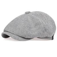 ราคา cc Newsboy Caps Men Octagonal Hats British Painters Berets Herringbone Flat Hip Hop gorras (20673284285)