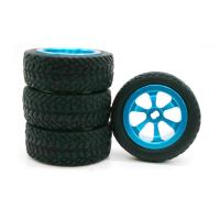 ราคา ยางตีนตะขาบและล้อ1 18นิ้วสำหรับ Wltoys ขนาด1 28 K969 4เท่า P939 P929 K979 (17502747785)