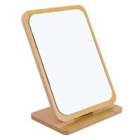 ราคา กระจกไม้มินิอล กระจกมินิมอล สไตล์เกาหลี กระจก ตั้งโต๊ะ ตระจกแต่งหน้า (12341668354)