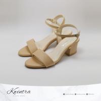 ราคา Kwintra รองเท้าส้นสูง 2นิ้ว รัดข้อ รุ่น Ordinary สีครีม (11943653056)