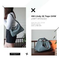ราคา kwanmaniescloset HM Lindy 26 Togo GHW กระเป๋าถือ กระเป๋าสะพาย กระเป๋าแฟชั่นผู้หญิง (18050171012)