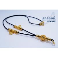 ราคา สร้อยเชือกร่มห้อยพระ ด้านหน้า 3 องค์ ด้านหลัง 1 องค์ เม็ดตุ้มไมครอนไซส์ใหญ่ เกรดดี คุณภาพคุ้มราคา สร้อยห้อยพระแบบห้อย 3 องค์ (7363836251)