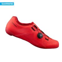 ราคา ลดราคาครับ รองเท้าปั่นจักรยานเสือหมอบ SHIMANO RC3 RC300 สีแดงสีขาวสีดำ (16120141341)