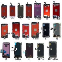 ราคา หน้าจอใช้สำหรับ iPhone 5 5s SE i6 6plus 6s 6splus i7 7plus i8 8plus จอพร้อมทัชสกรีน (21059200531)