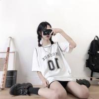 ราคา BWK572ฤดูร้อนใหม่ชุดบาสเก็ตบอลชุดนักเรียนหญิง Ins สไตล์เกาหลีตัวต่อเลโก้ประจบเสื้อกั๊กแขนกุด Jersey 2ชิ้นชุดแฟชั่น (8914975359)