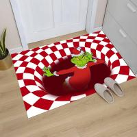 ราคา เสื่อพรมกำมะหยี่คริสตัล3D รูปผีสำหรับประตูทางเข้าเทศกาลคริสต์มาสพรมเสื่อ3D (20319855959)