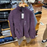 ราคา UNIQLO U 441257 Men And Women Lovers The Fitting Room With Polar Fleece Half Zip Fleece Jacket 429185 443466 (20268579934)