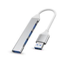 ราคา HUB USB 3 0 4 Ports Type C 3 1 External Splitter with Micro USB Port Charging ความเร็วสูง 4 พอร์ต อะแดปเตอร์ขยายฮับ USB (20905045894)