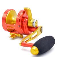 ราคา Ankeyeng TW600 Deep Sea Trolling Reel 25KG Max Drag Powerful Saltwater Lever Drag Fishing Fishing Reel Slow Jigging Fishing Reel (20766504522)