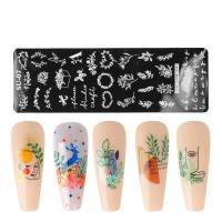 ราคา IJVBTV สาวๆ พืช ร้านทำเล็บ ฮาโลวีน เครื่องมือทำเล็บ ลายฉลุเล็บกลวง ตกแต่งเล็บ แม่แบบแสตมป์เล็บ (20611710523)